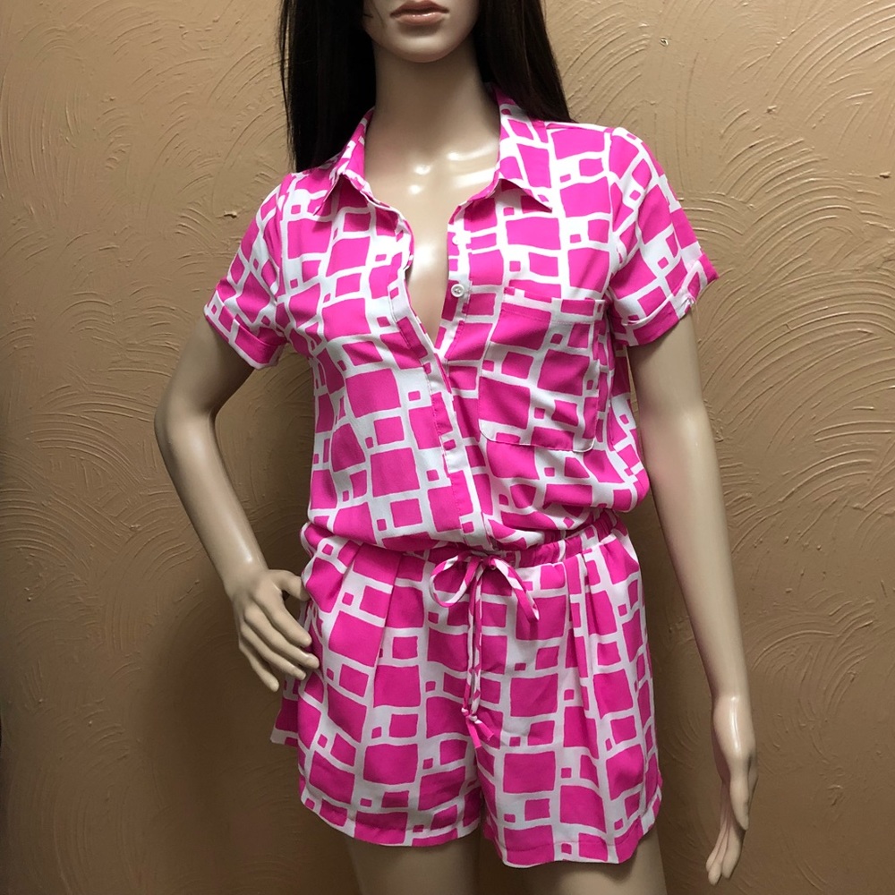 Pink romper